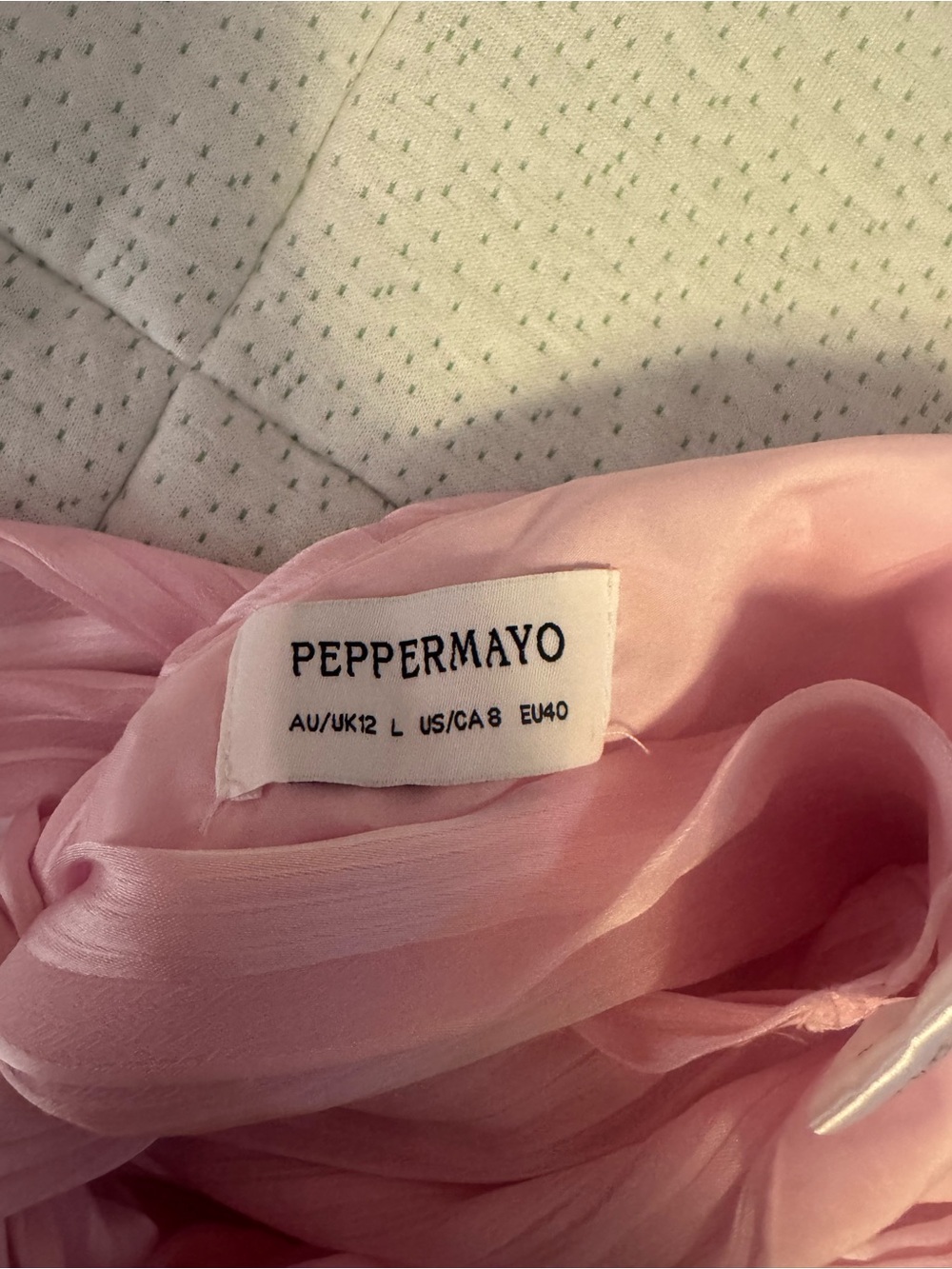 Willow Chiffon Top - Baby Pink - Picture 7 of 7